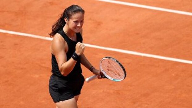 Дарья Касаткина вышла в четвертьфинал Открытого чемпионата Франции по теннису в 2018 году