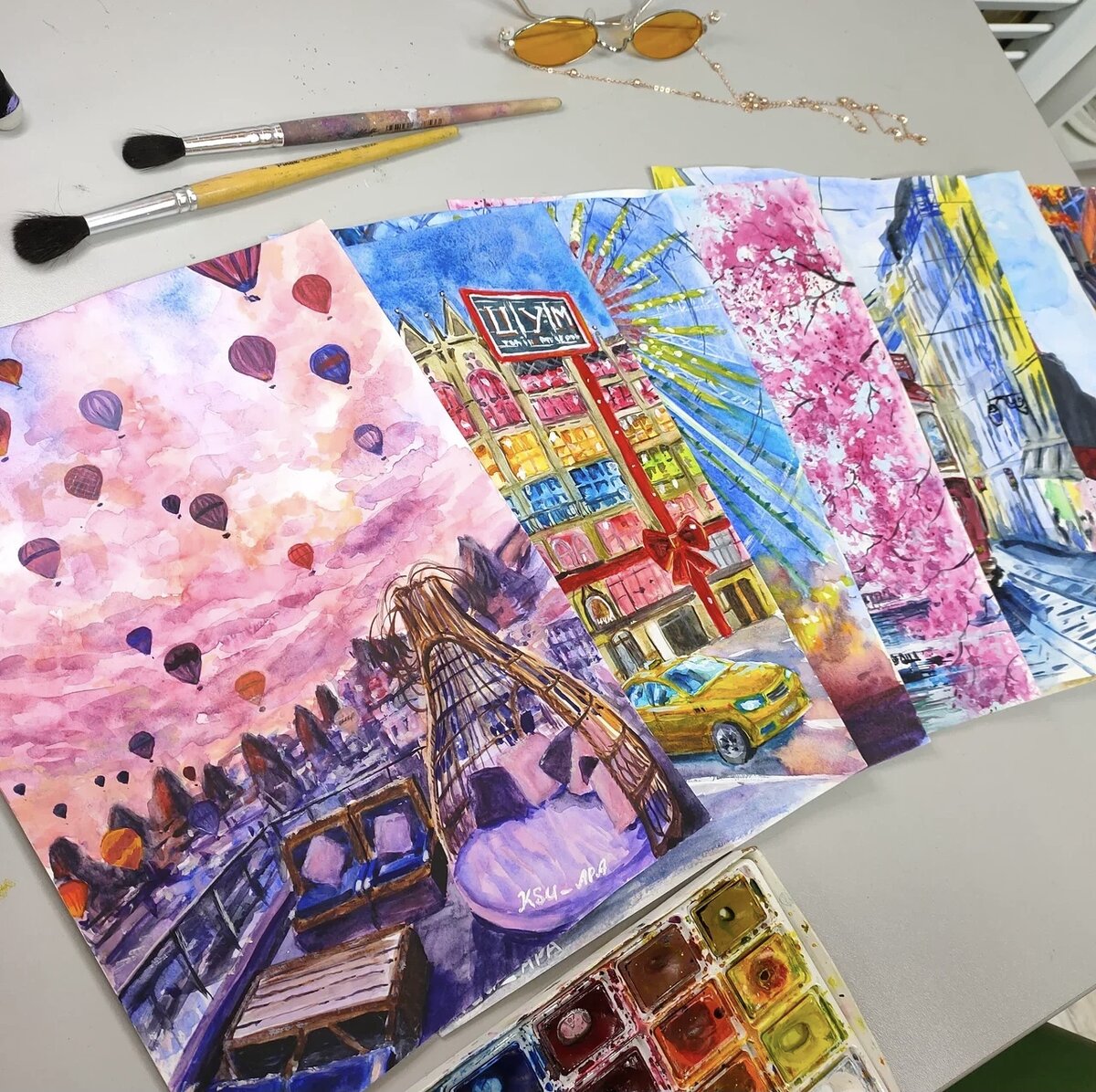 Работы Оксаны