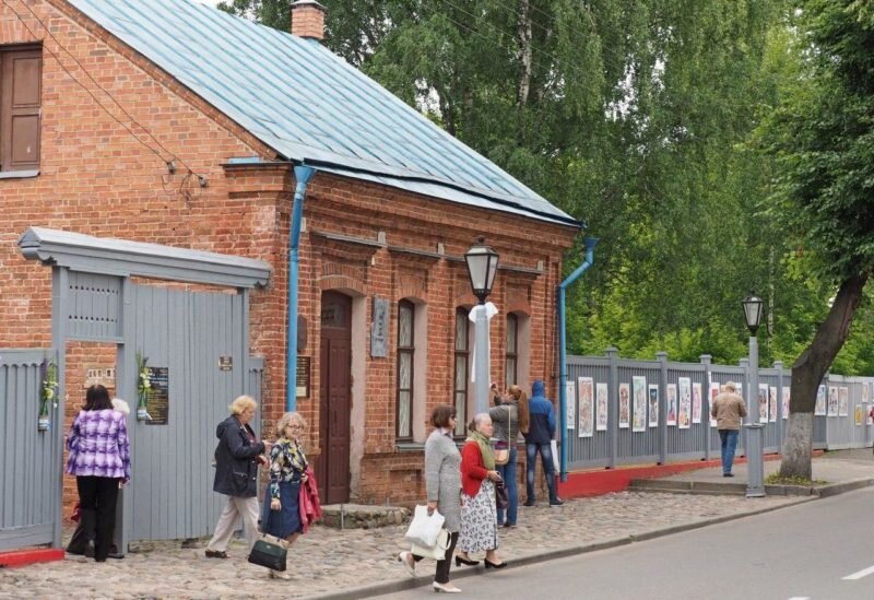 Улица Покровская, дом Марка Шагала. Фото Светланы Васильевой