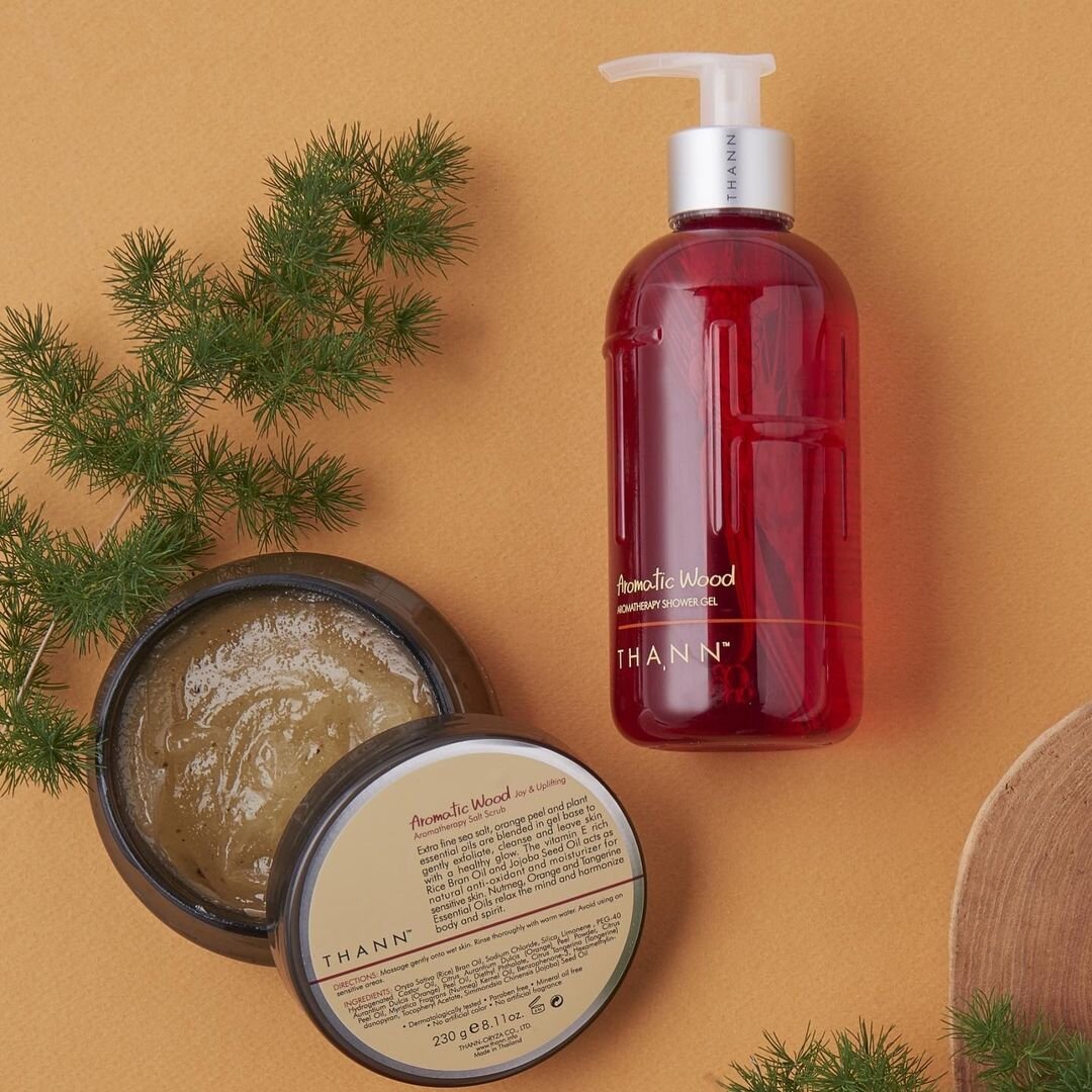 Скраб для тела и гель для душа Thann