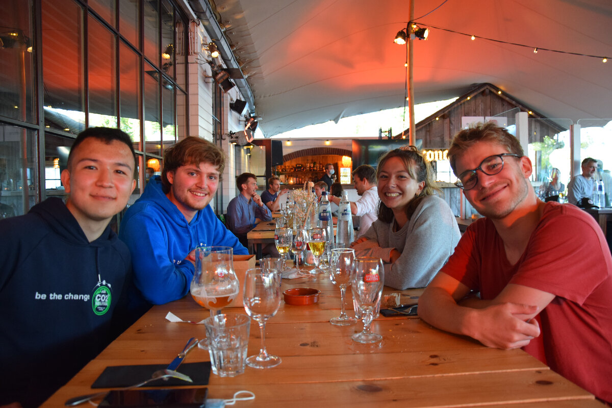 Я и мои бельгийские коллеги 