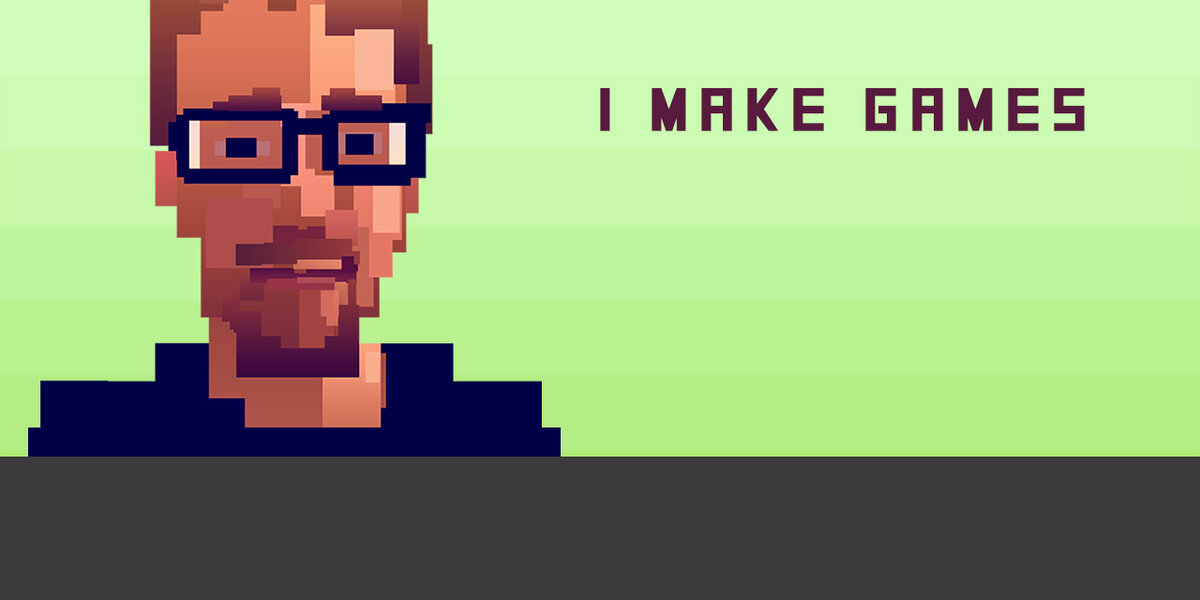 Инди-разработчик. Перевод "я делаю игры" (фото с сайта indie-games)