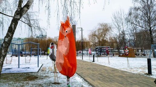 Рисуем зимние деревья. Зимний пейзаж «когда идёт снег»