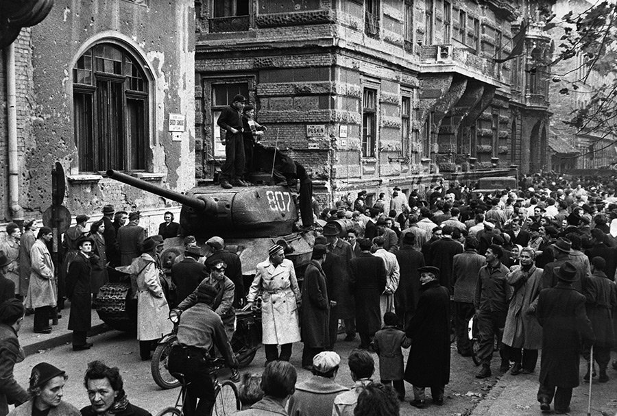 Реальное фото с Будапешта, 1956 год