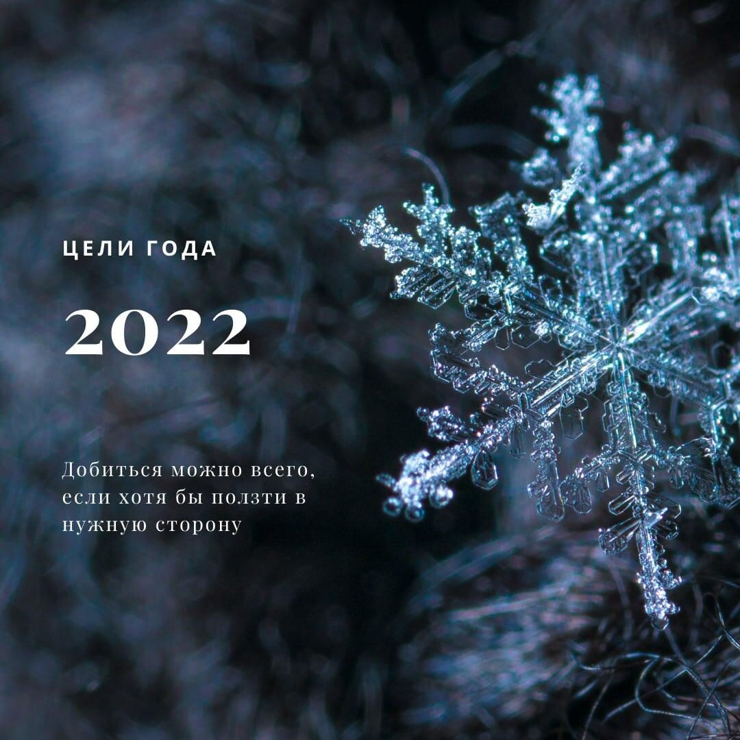 Цели на 2022 год

