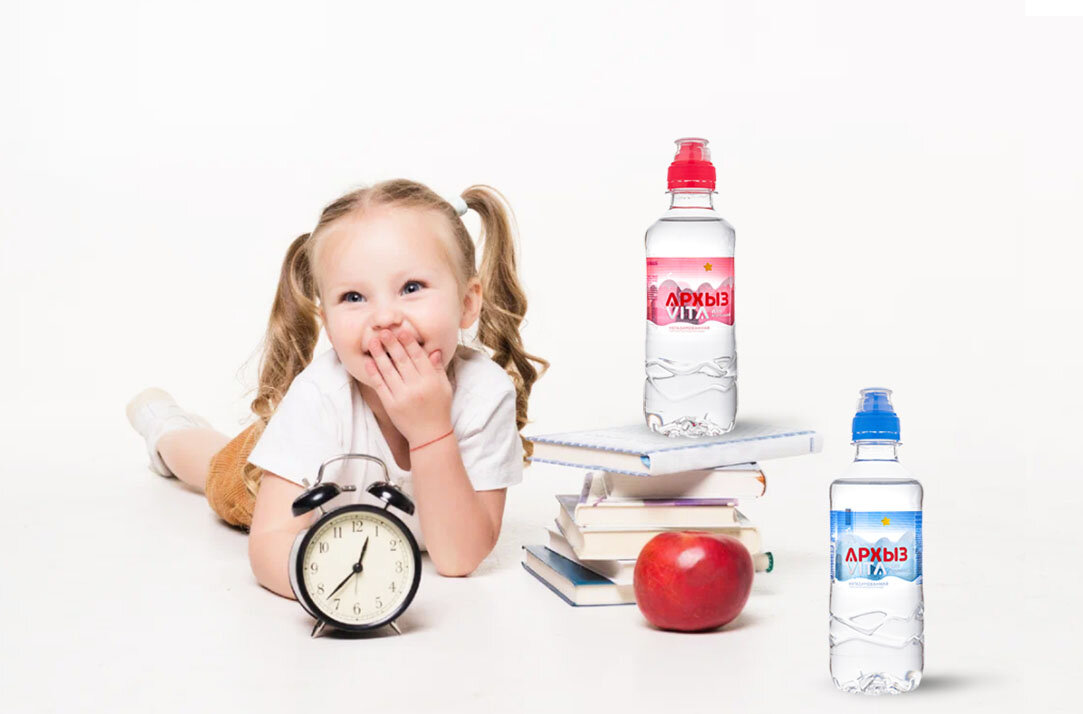 АРХЫЗ VITA» для малышей 0 + в объеме 0,33 и 5 литров