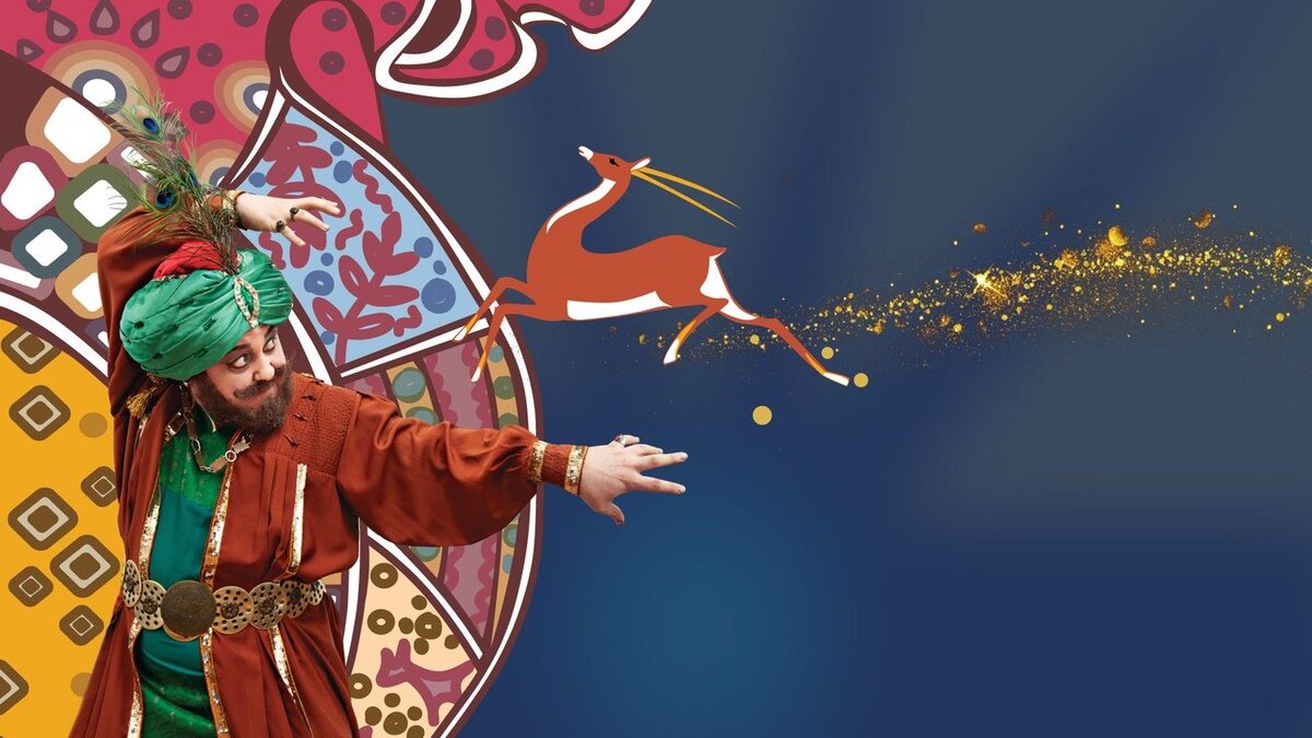 Афиша спектакля «Золотая антилопа» / Фото предоставлено пресс-службой Крымского ТЮЗа