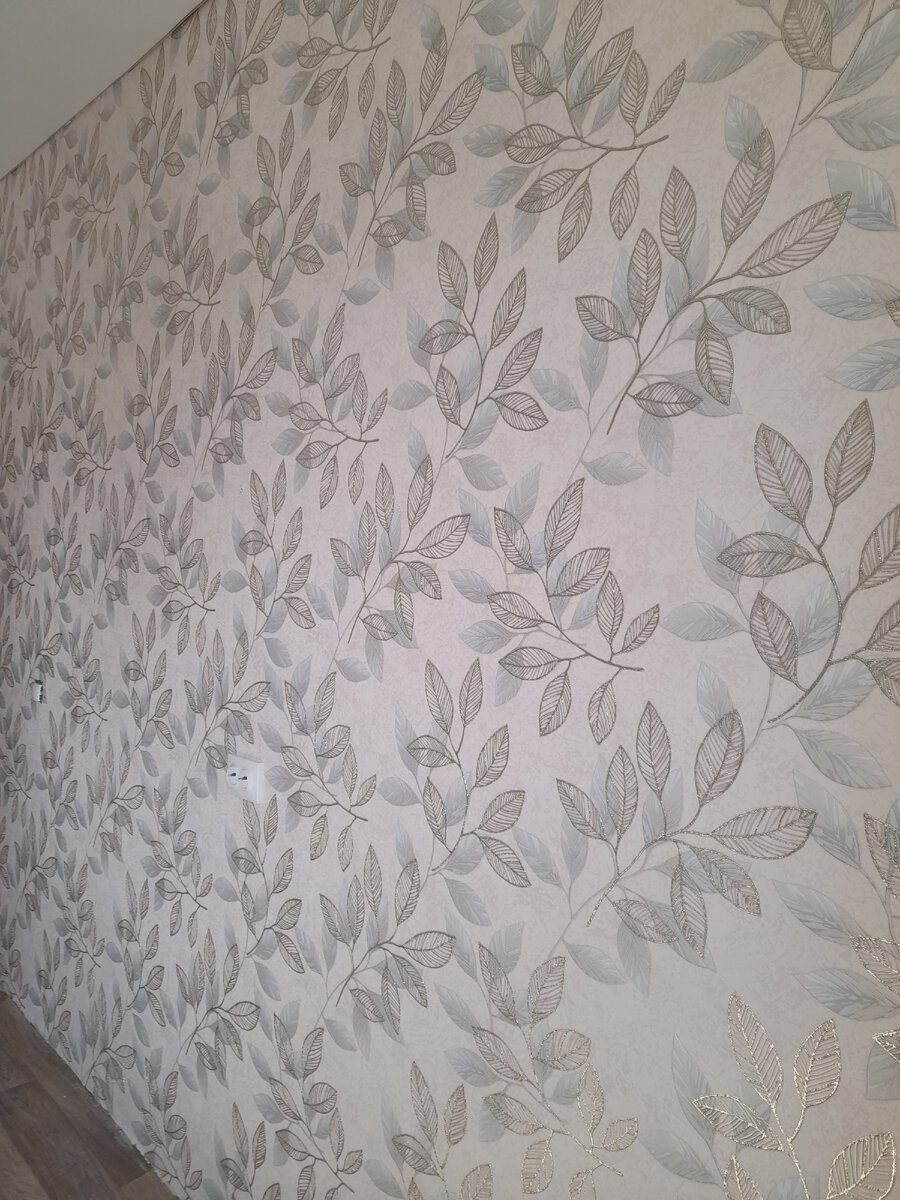 Какие обои можно поклеить в небольшой спальне. Мой пример комната 14 м2 ...