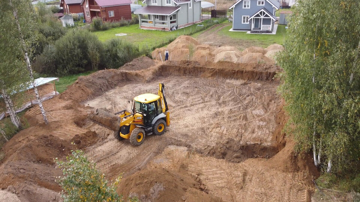выемка грунта механизированным способом