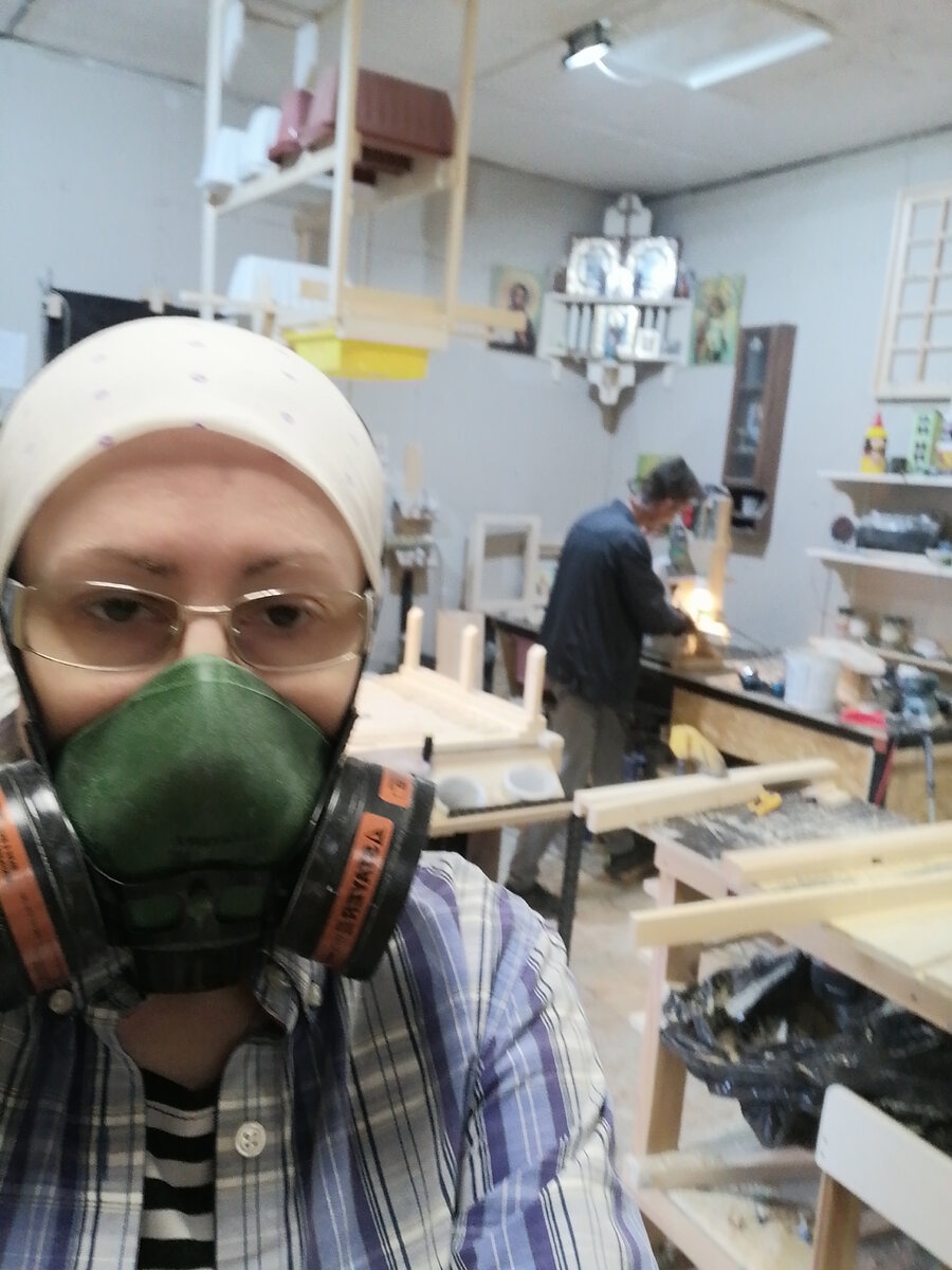 Мы с мужем в столярке