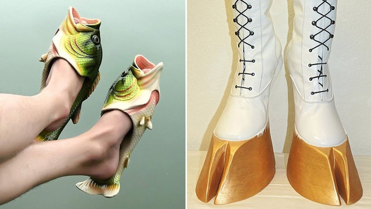 Самые необычная обувь в мире
