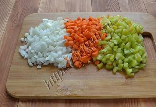 Подготовка овощей