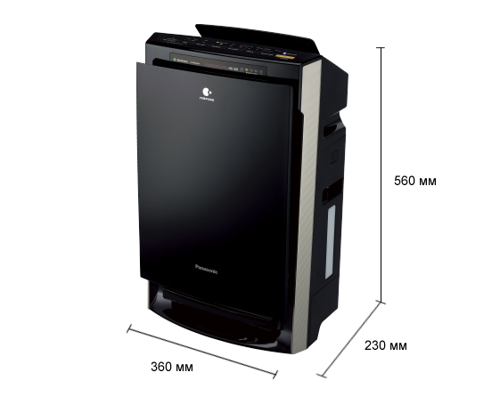 Panasonic. Климатический комплекс F-VXR50R-K чёрный