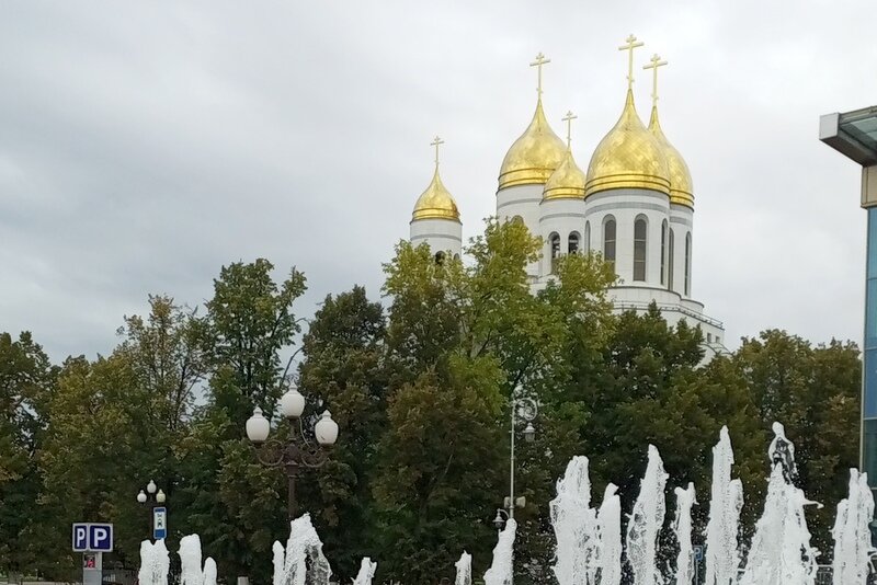 Кафедральный собор Христа Спасителя на площади Победы в Калининграде. Фото моё