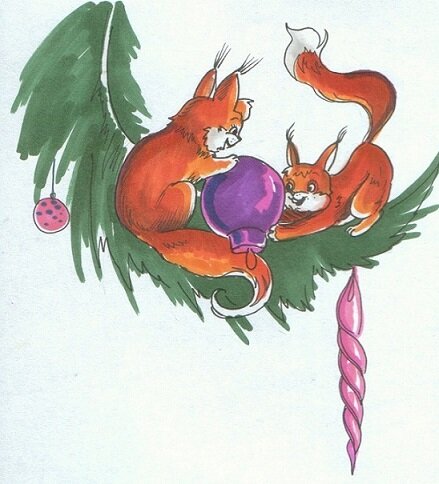 Иллюстрация к сказке художницы Марии Ратьковой.