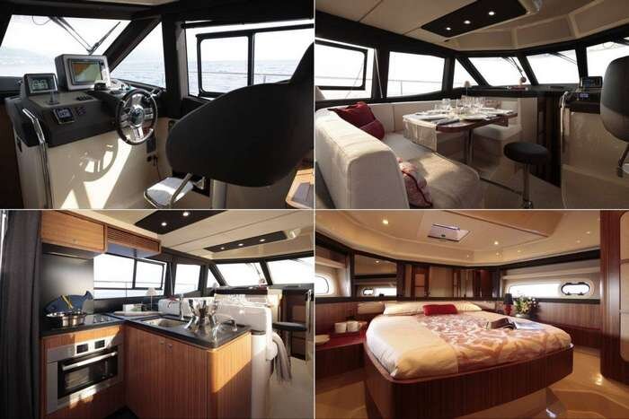 Внутри яхты Паллады 