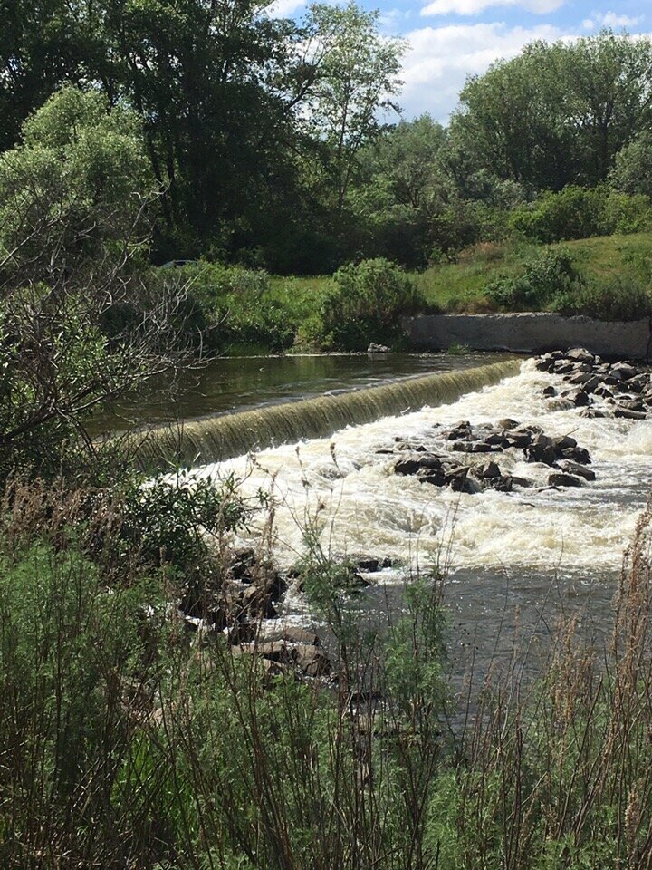 Водопад на реке Тобол