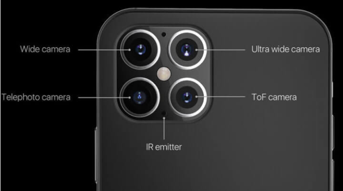 Предположительная схема расположения модулей в iPhone 12 Pro
