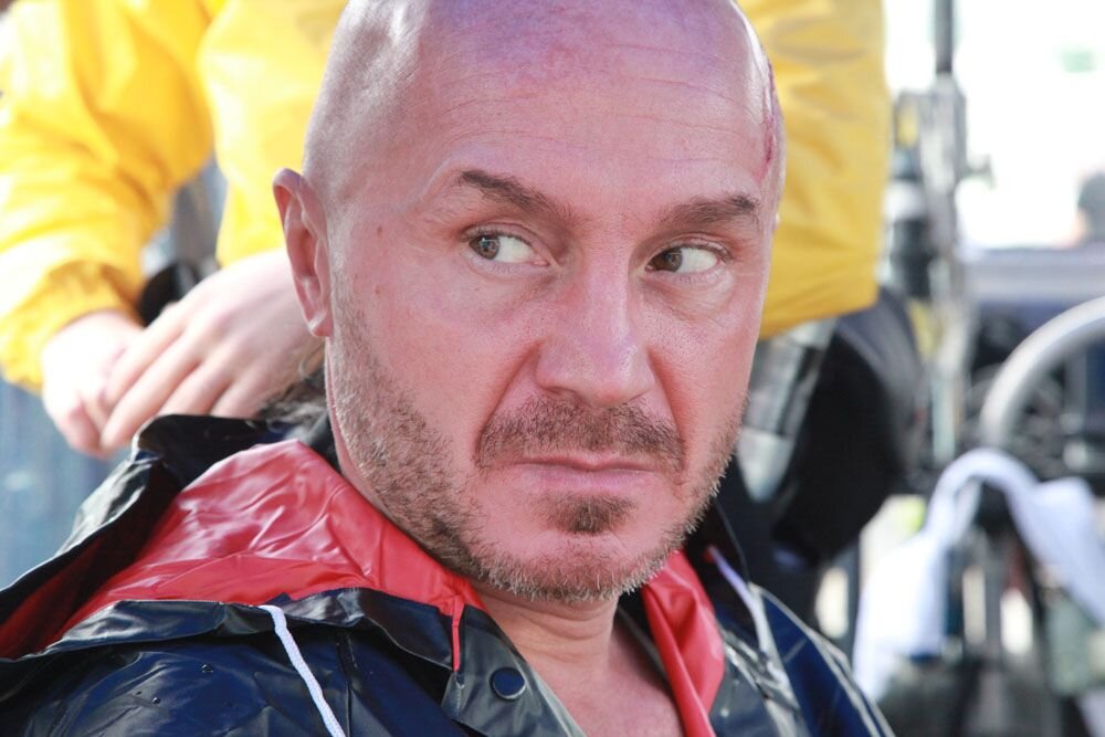 Фото с съёмок бой с тенью 3: Последний раунд.