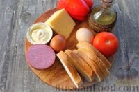 Пошаговый фото рецепт Горячие бутерброды в микроволновке