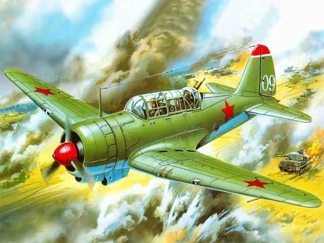 Так выглядели бомбардировщики Су-2.