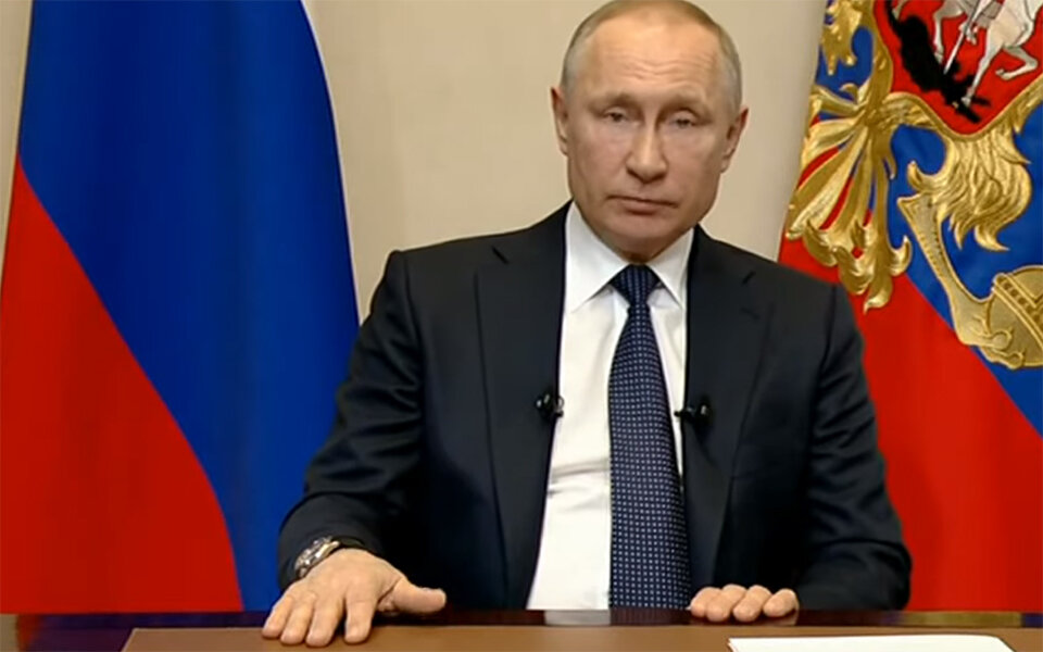 Владимир Путин, выступления к народу 
