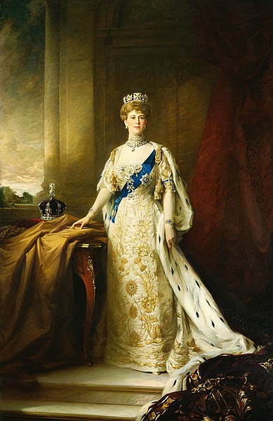Коронационное платье королевы Марии