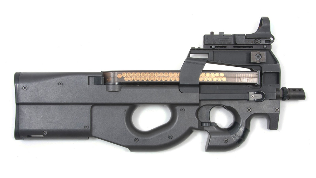 Автомат п 90. FN p90 буллпап.