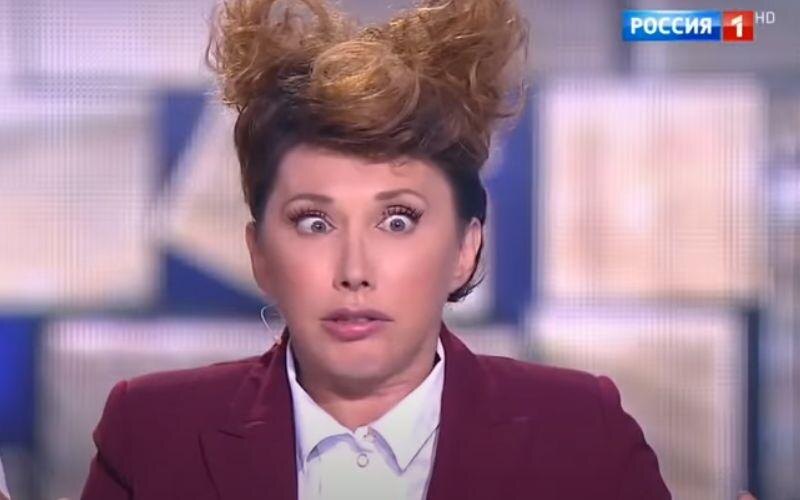 Елена Воробей.  Кадр юмористической программы на ВГТРК.