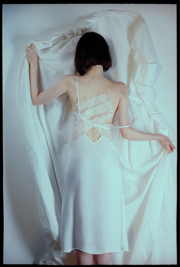 Кадр из съемки журнала ELLE