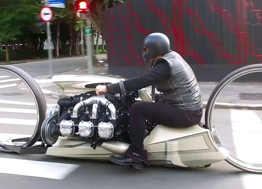 РњРѕС‚РѕС†РёРєР» Hubless Motorcycle