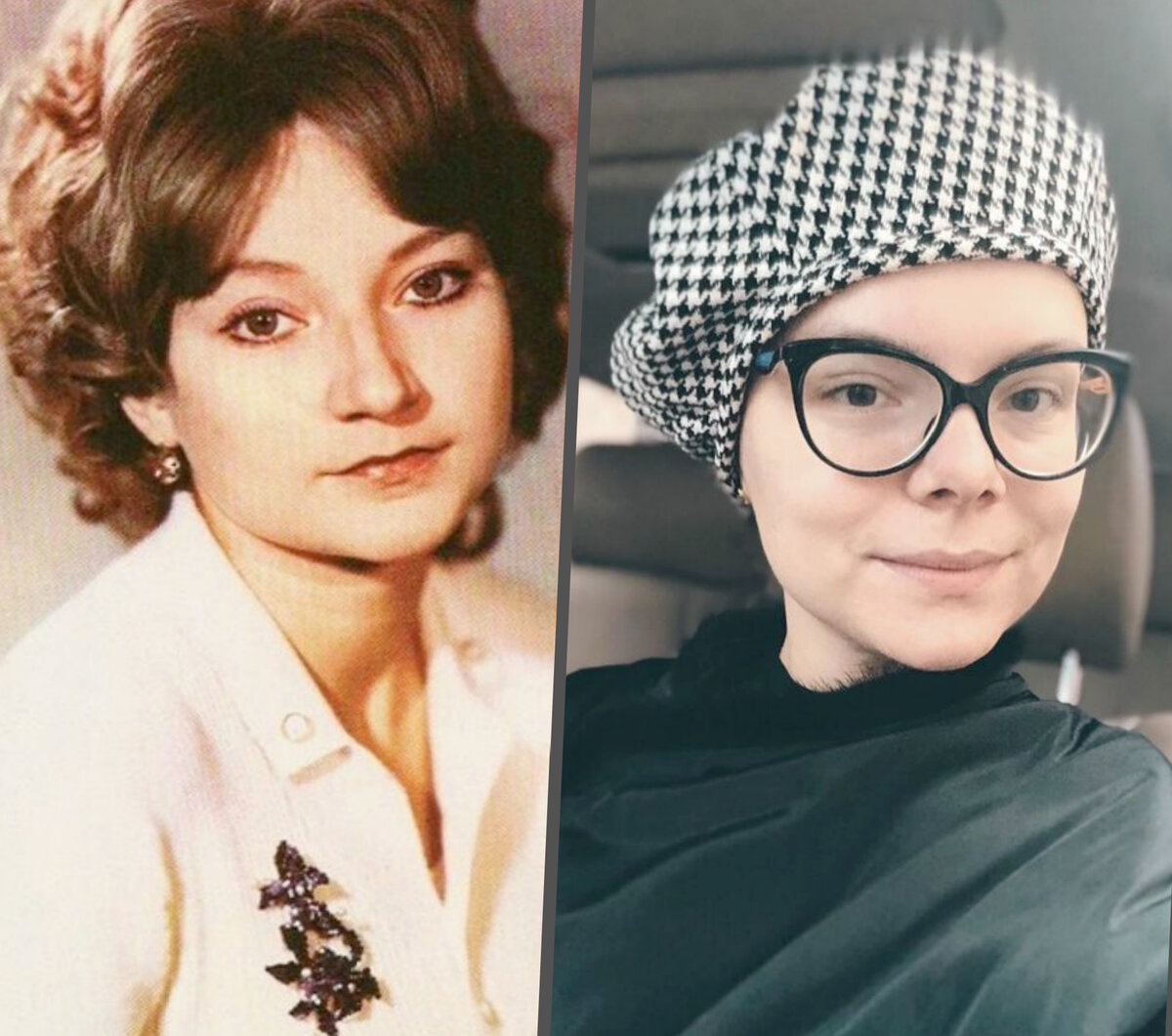 Елена Степаненко в молодости