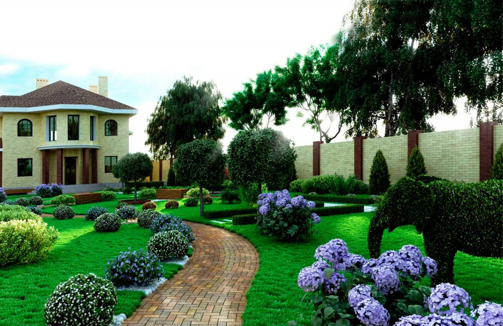Ландшафтный дизайн огорода и сада: 11 советов дизайнера и 50+ фото для вдохновения