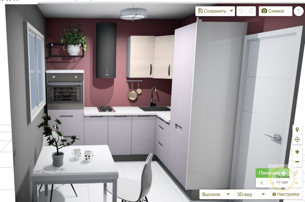 Листайте изображения кухни с разных ракурсов ⏩⏩⏩