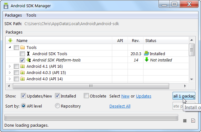 Как установить ADB driver (Android Debug Bridge Utility)