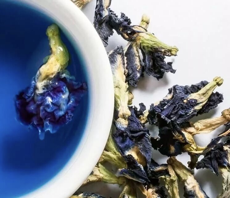 Синий чай Анчан