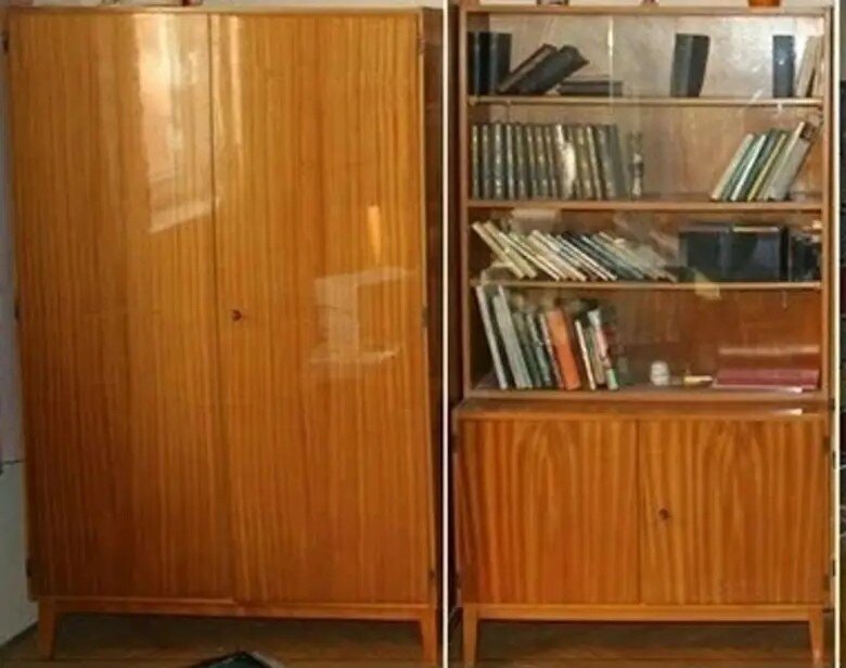 Шкафы до восстановления