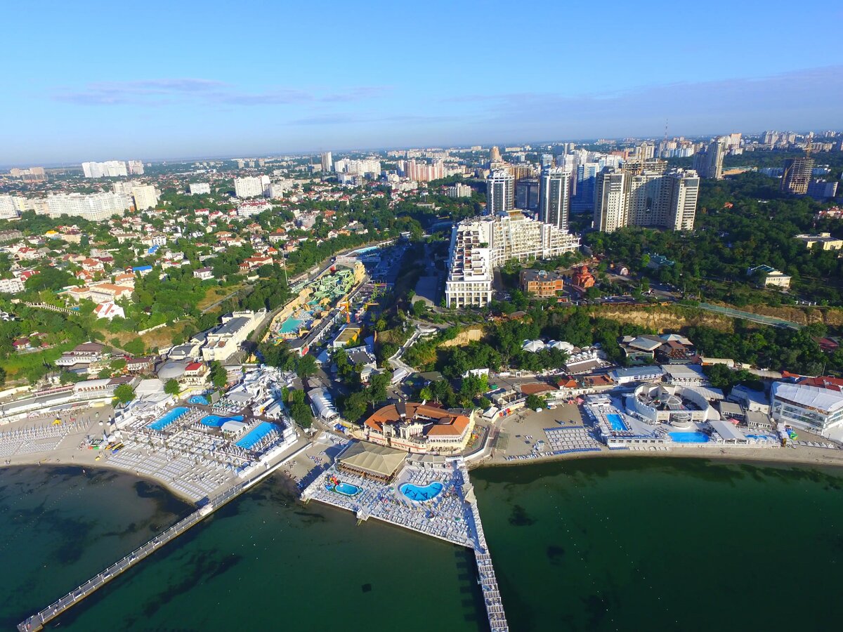 Одесса, Аркадия. Картинка размещена на сервисе Яндекс.Картинки