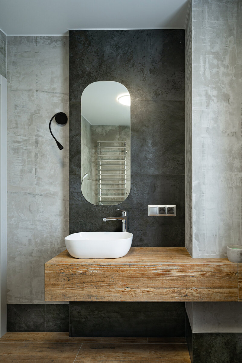 Санузел выполнен компанией Гарант Ремонт