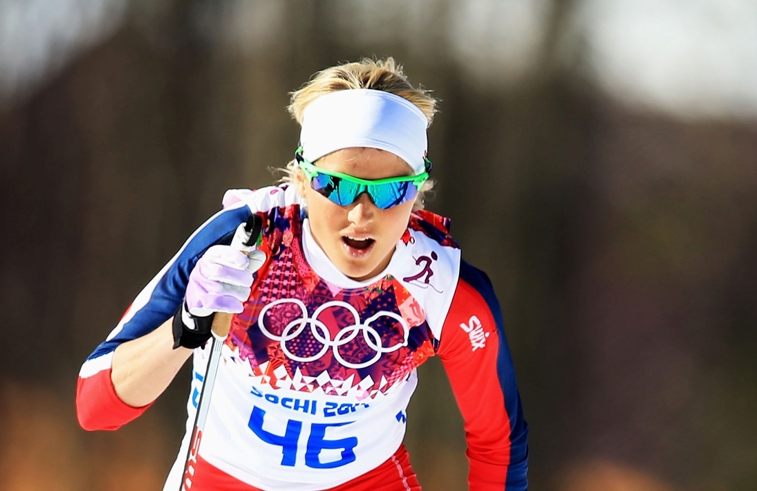 Тереза Йохауг в Сочи 2014.