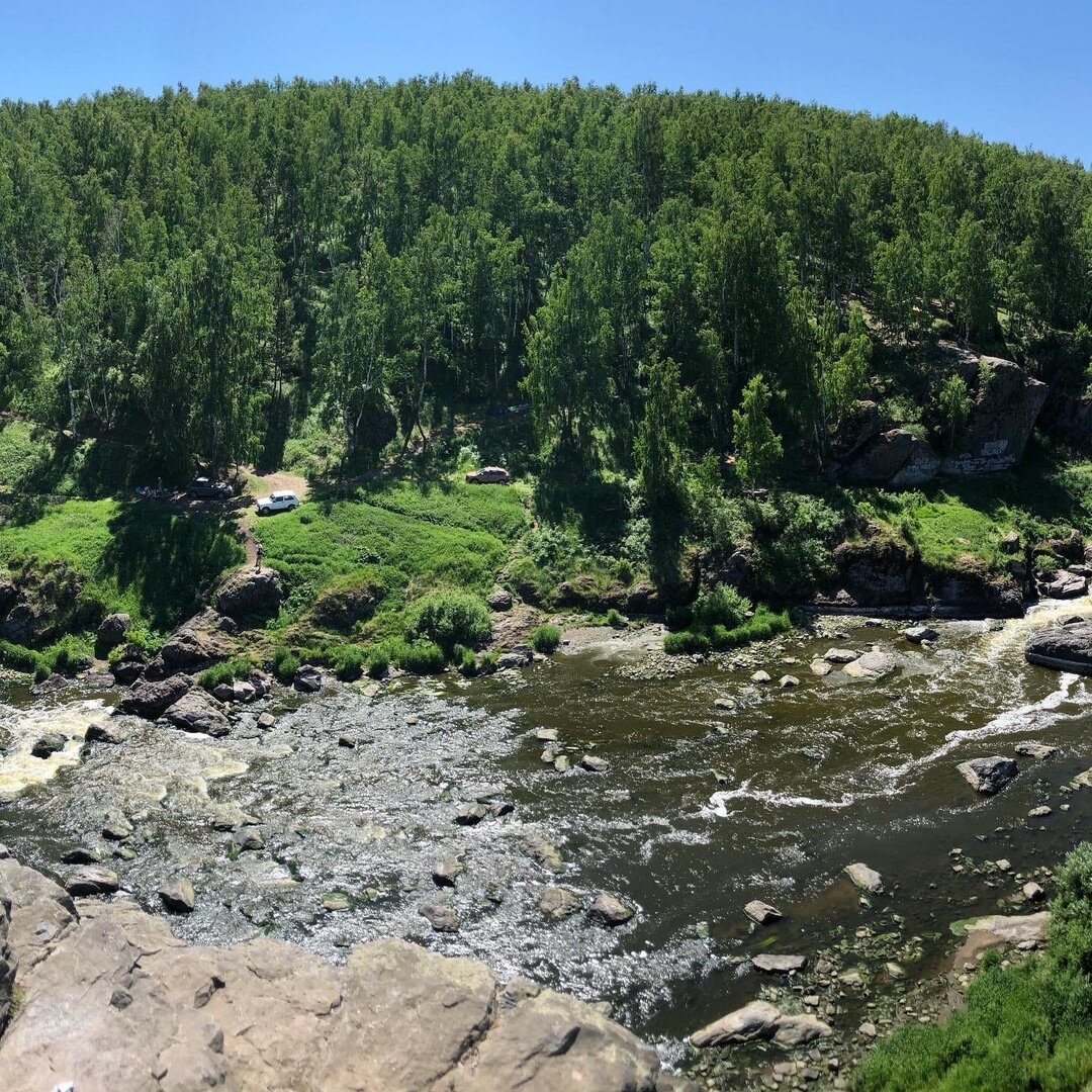 Водопад Ревун Каменск-Уральский