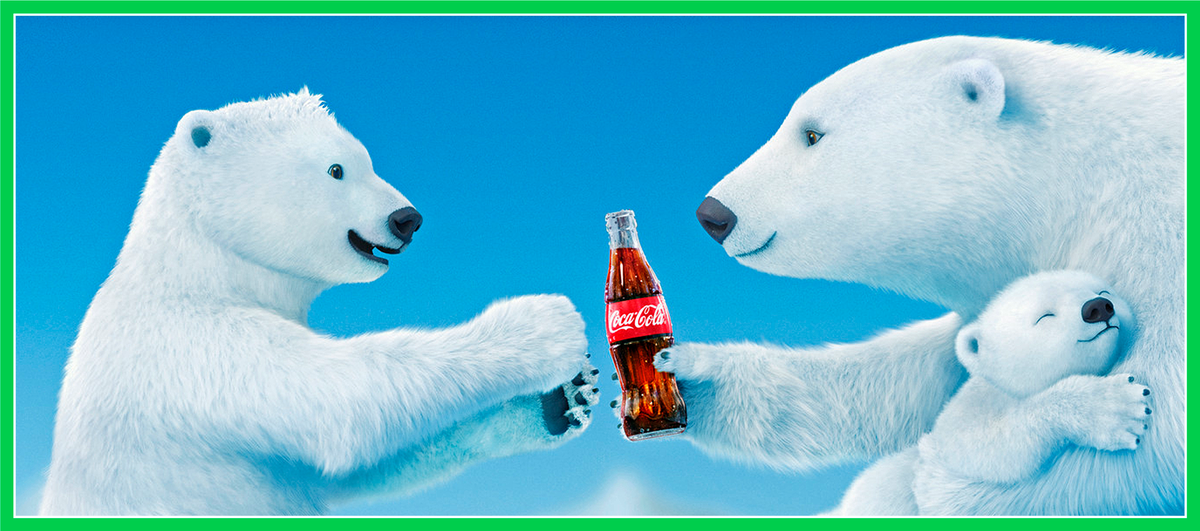 Это реклама Coca-Cola