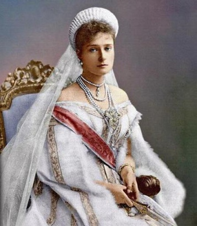 Портрет императрицы Александры Федоровны (предположительно 1895 г)