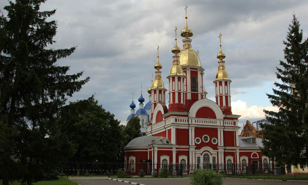 Храм в честь святого Пророка Предтечи и Крестителя Господня Иоанна в Тамбовском Казанском мужском монастыре. Фото: © Игорь Мартынов / Сетевое издание «Отечество и вера».