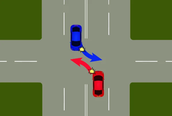 Разъезд правыми бортами