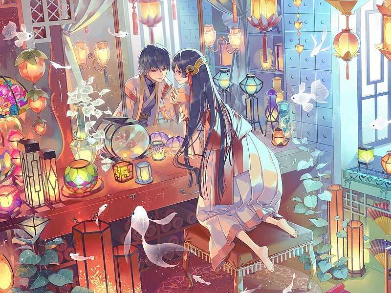 Магия аниме. Яндекс картинки.