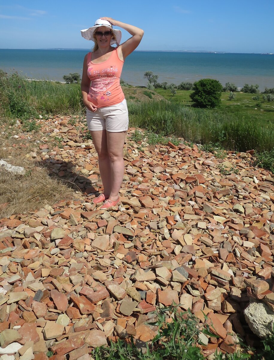 На руинах Нимфея, Керченский полуостров