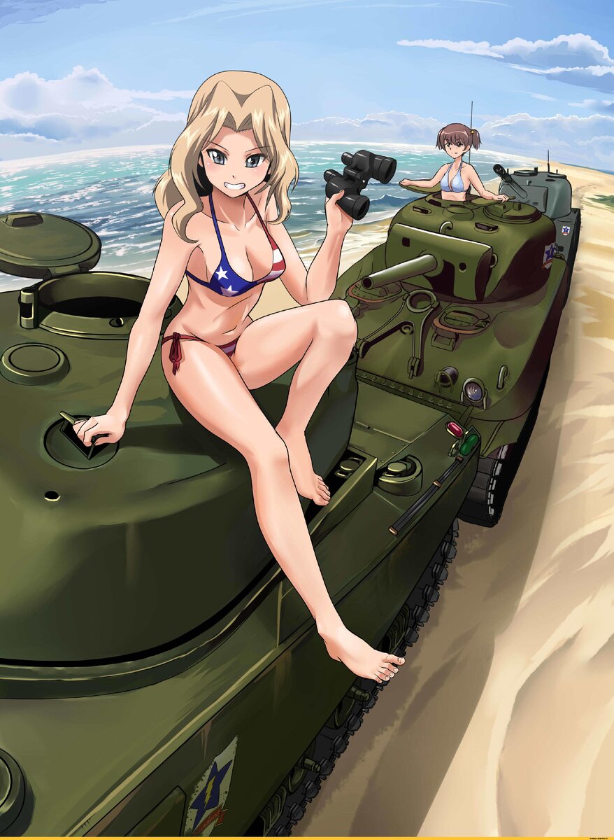 Аниме танкистки girls und Panzer