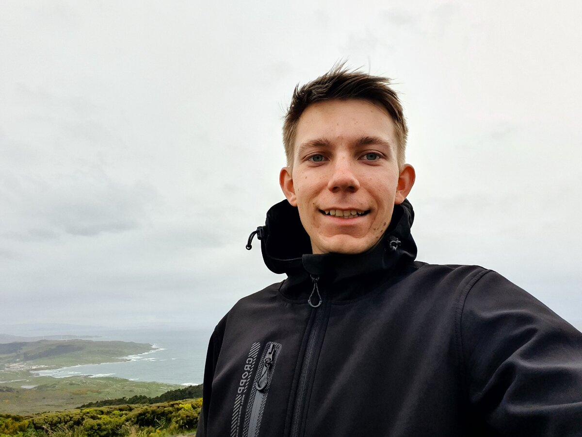 Вид с обзорной точки Bluff Hill Lookout.