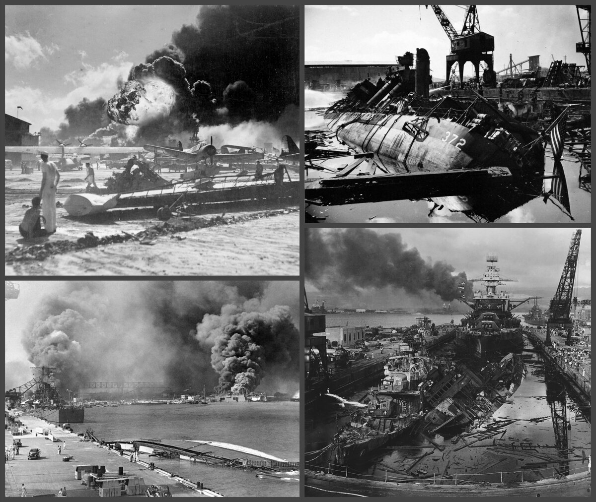 Атака на «пёрл‑харбор», 7 декабря, 1941. Перл харбор 1941. Атака японии на перл-харбор 7 декабря 1941. Бомбардировка перл харбор. Атомная бомбардировка перл харбор.